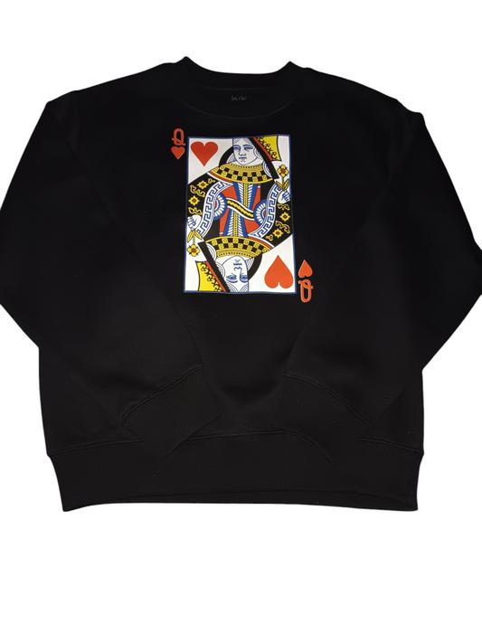 Ja'de Black Queen Sweater (WOMEN)